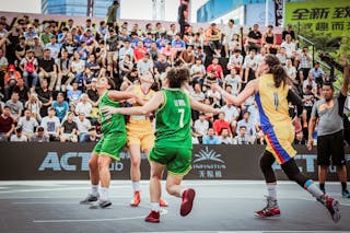 7 Adoniah Lewis (COK) - Romania v Cook Islands, 2016 FIBA 3x3 World Championships - Women, Pool, 14 October 2016