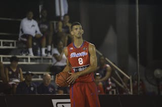 #8 Jan Carlos Vazquez. Team Puerto Rico. 2013 FIBA 3x3 U18 World Championships.