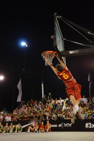 Antonio Jose Morales Ros. Team Spain.  2013 FIBA 3x3 U18 World Championships.