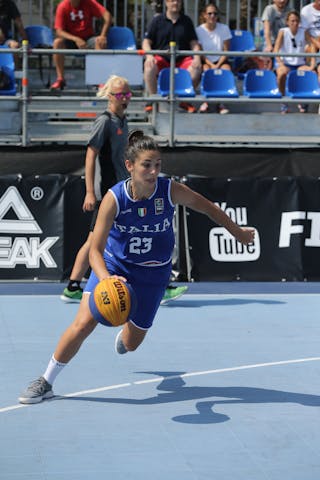 23 Giulia Bongiorno (ITA) - Fiba U18 Europe Cup Qualifier Bari Game 21: Lithuania vs Italy 9-15