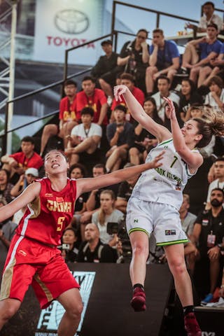 7 Adoniah Lewis (COK) - Cook Islands v China, 2016 FIBA 3x3 World Championships - Women, Pool, 12 October 2016