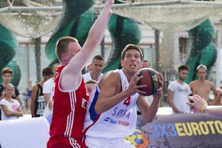 Serbia v Belarus, 2015 FIBA 3x3 U18 European Championships Qualifiers Italy - U18 Men, Pool, 25 July 2015