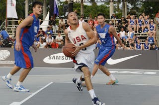 #8 Larry Austin. Team USA vs Chinese Taipei. 2013 FIBA 3x3 U18 World Championships. 3x3 Game.