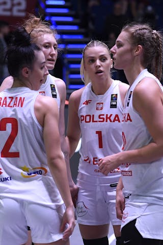 3 Karolina Stefańczyk (POL) - 1 Weronika Preihs (POL) - 0 Aleksandra Zięmborska (POL) - 2 Julia Bazan (POL)
