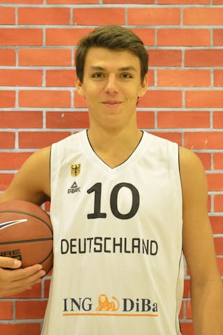 Yannick Kneesch. Team Germany. 2013 FIBA 3x3 U18 World Championships.