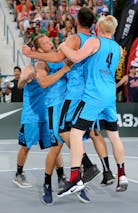 6 Roman Zachrla (CZE) - 5 Ondřej Dygrýn (CZE) - 4 Vojtěch Rudický (CZE) - 3 Ondřej šiška (CZE) - Hamamatsu vs Humpalec at FIBA 3x3 Saskatoon 2017