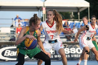 7 Laura Méndez Camps (ESP) - Fiba U18 Europe Cup Qualifier Bari Game 11: Spain vs Lithuania 20-14