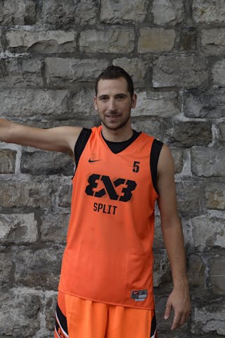 #5 Marin Hrvoje, Team Split, FIBA 3x3 World Tour Lausanne 2014, 29-30 August.