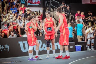 USA v Spain, 2016 FIBA 3x3 World Championships - Women, Pool, 13 October 2016