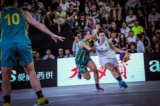 Australia v Argentina, 2016 FIBA 3x3 World Championships - Women, Pool, 11 October 2016