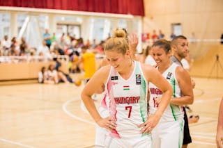 7 Alexandra Theodorean (HUN) - Hungary v Romania, 2016 FIBA 3x3 European Championships Qualifiers Andorra - Women, Final, 26 June 2016