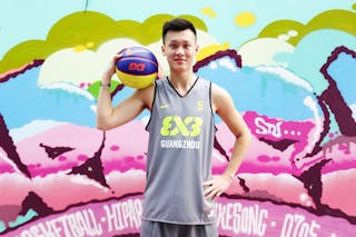 #5 Chen Jia Liang, Team Guangzhou, FIBA 3x3 World Tour Beijing 2014, 2-3 August.