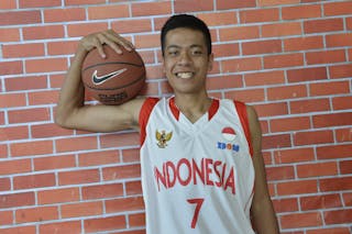 Muhamad Aziz. Team Indonesia. 2013 FIBA 3x3 U18 World Championships.