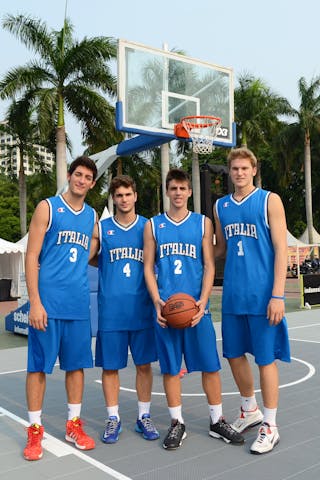 Team Italy. 2013 FIBA 3x3 U18 World Championships.