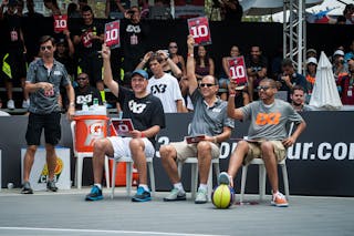 Referees, dunk contest, FIBA 3x3 World Tour Rio de Janeiro 2014, Day 2, 28. September.