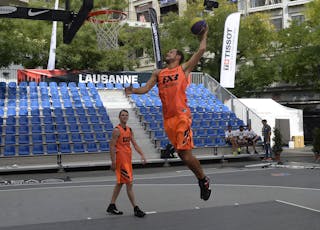 #7 Jobse Jesper, Team Amsterdam, FIBA 3x3 World Tour Lausanne 2014, 29-30 August.