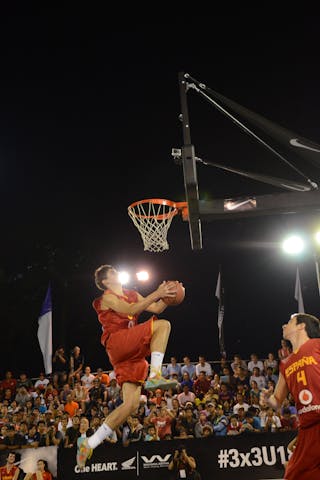 Antonio José Morales Ros. Team Spain.  2013 FIBA 3x3 U18 World Championships.