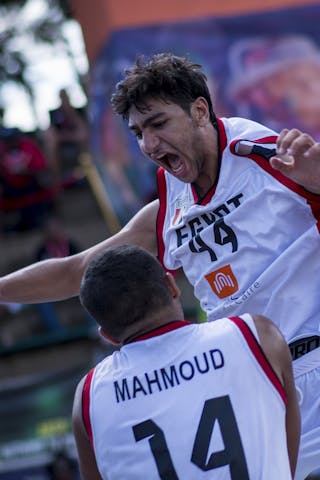 14 Mahmoud Ahmed Ahmed Shokr (EGY) - 44 Saifeldeen Moustafa (EGY)