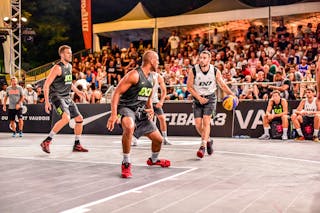 6 Oliver Vogt (SUI) - 4 Derrick Lang (SUI) - 4 Lazar Rasic (SRB) - Zemun v Lausanne, 2016 WT Lausanne, Pool, 26 August 2016