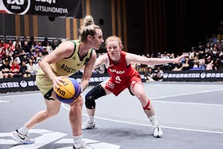 33 Lauren Mansfield (AUS) - 4 Kacie Bosch (CAN) - Australia vs Canada