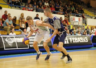 7 Krisztofer Durázi (HUN) - Hungary v Andorra, 2016 FIBA 3x3 U18 European Championships Qualifiers Hungary - Men, Last 8, 17 July 2016