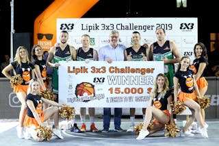 (Lipik Challenger 2019), price ceremony 1st place Vrbas