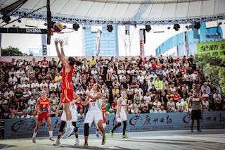 Hungary v Spain, 2016 FIBA 3x3 World Championships - Women, Last 8, 15 October 2016