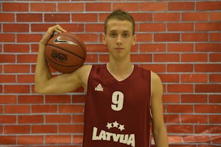 Kristaps Plavnieks. Team Latvia. 2013 FIBA 3x3 U18 World Championships.