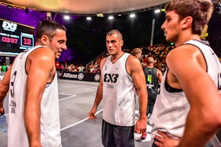 6 Nemanja Draskovic (SRB) - 5 Nikola Vukovic (SRB) - 3 Bogdan Dragovic (SRB) - Zemun v Lausanne, 2016 WT Lausanne, Pool, 26 August 2016