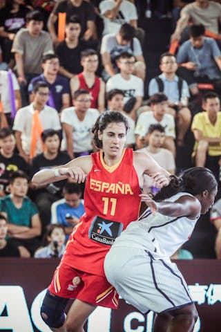 11 Cristina Hurtado (ESP) - USA v Spain, 2016 FIBA 3x3 World Championships - Women, 3rd place, 15 October 2016