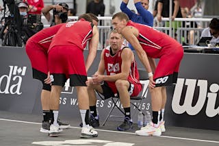 FIBA 3x3, World Tour 2021, Mtl, Can, Esplanade Place des Arts. QF 1- Riga vs. Amsterdam