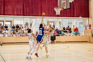 11 Sandra PiršIč (HUN) - Hungary v Slovenia, 2016 FIBA 3x3 European Championships Qualifiers Andorra - Women, Semi final, 26 June 2016