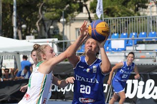 20 Caterina Mattera (ITA) - Fiba U18 Europe Cup Qualifier Bari Game 21: Lithuania vs Italy 9-15
