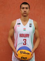 3 MiláN GulyáS (HUN) - Hungary v France, 2016 FIBA 3x3 U18 European Championships Qualifiers Hungary - Men, Pool, 16 July 2016