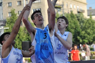 Kazakhstan v Uruguay, 2015 FIBA 3x3 U18 World Championships - Men, Pool, 4 June 2015