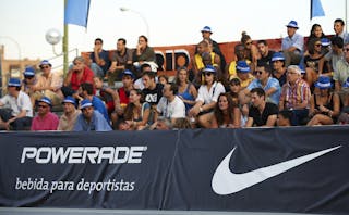 2012 FIBA 3x3 World Tour, Madrid MADRID, SPAIN - SEPTEMBER 07:  3X3 World Tour Madrid 2012 at Plaza de Toros de Las Ventas on September 07, 2012 in Madrdi, Spain. (Photo by Manuel Queimadelos)