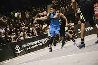 #4 Guevarra Rey Francis, Team Manila West, FIBA 3x3 World Tour Final Tokyo 2014, 11-12 October.