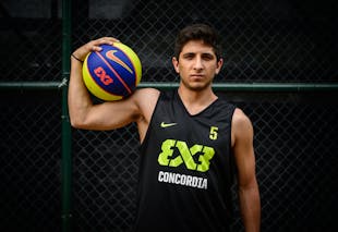 #5 Acosta Fernando, Team Concordia, headshot, FIBA 3x3 World Tour Rio de Janeiro 2014, 27-28 September.
