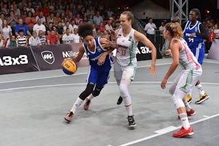 9 Diene Diane (FRA) - Hungary v France, 2016 FIBA 3x3 U18 European Championships - Women, Final, 11 September 2016