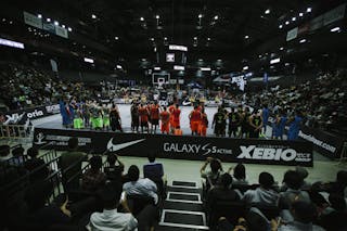 All teams, court view, FIBA 3x3 World Tour Final Tokyo 2014, 11-12 October.