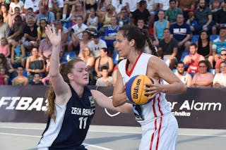 3 Naira Cáceres Martell (ESP) - Spain v Czech Republic, 2016 FIBA 3x3 U18 European Championships - Women, Pool, 10 September 2016