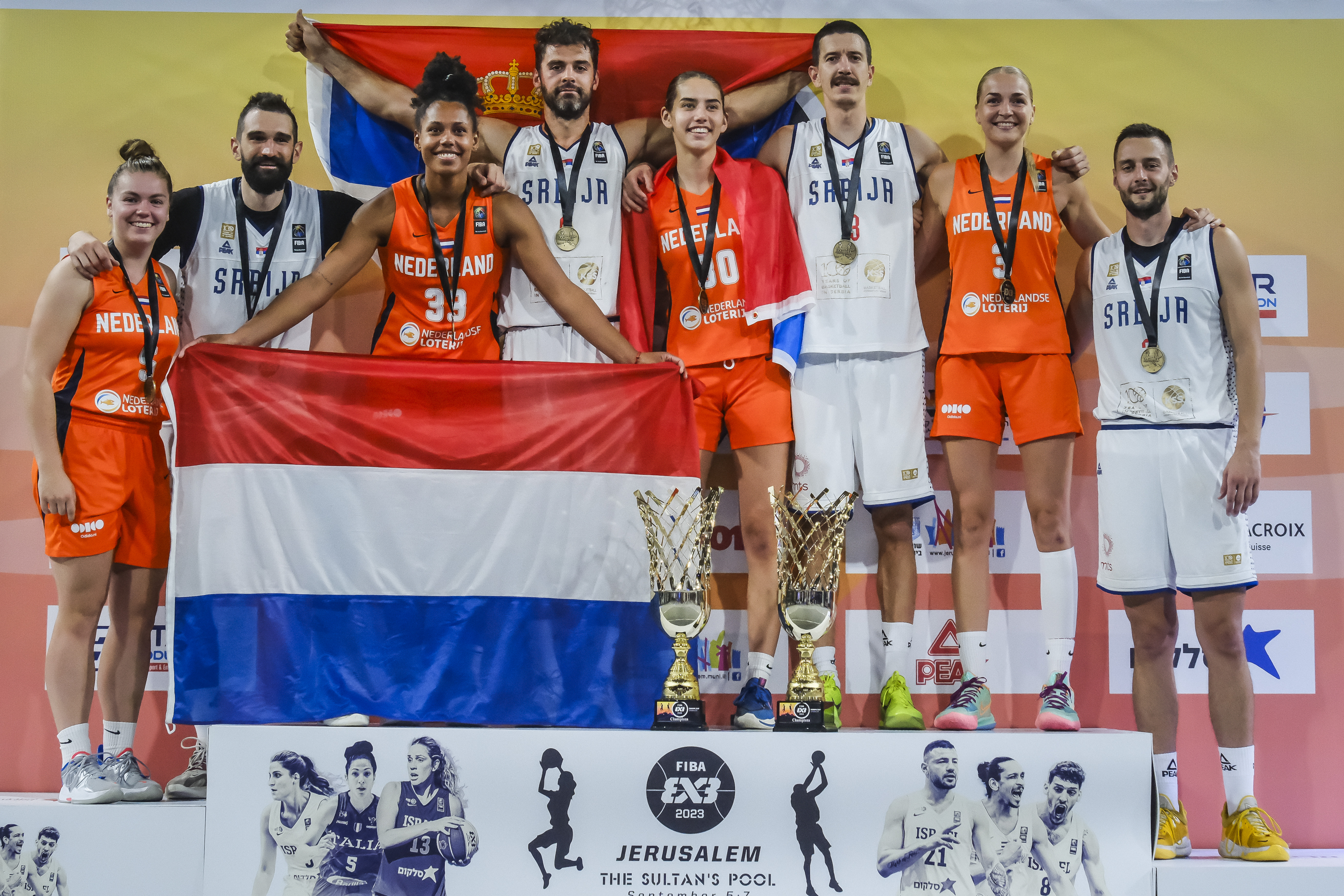 Seleção feminina de basquetebol de 3x3 na fase final da Europe Cup