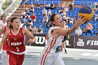 8 Maria Barneda (ESP) - Spain v Russia, 2016 FIBA 3x3 U18 European Championships - Women, Last 8, 11 September 2016