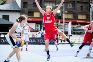 10 Kata TakáCs (SLO) - Slovenia v Austria, 2016 FIBA 3x3 European Championships Qualifiers Andorra - Women, Last 8, 26 June 2016