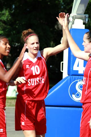 Sarah KERSHAW (Switzerland); Marielle GIROUD (Switzerland); Alexia ROL (Switzerland); Caroline TURIN (Switzerland)