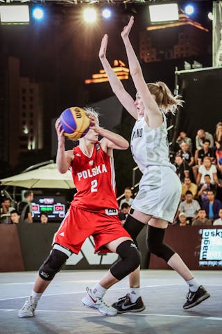2 Karolina Formella (POL) - New Zealand v Poland, 2016 FIBA 3x3 World Championships - Women, Pool, 12 October 2016
