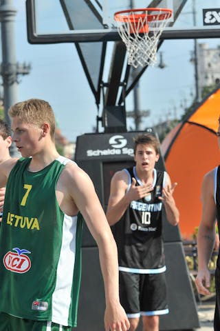 Lithuania v Argentina, 2015 FIBA 3x3 U18 World Championships - Men, Last 8, 7 June 2015