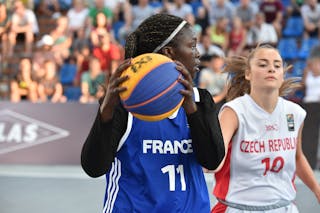 11 Astou Gaye (FRA) - Czech Republic vs France