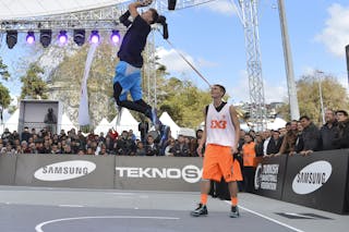 Dunk contest winner at the 2013 FIBA 3x3 World Tour final in Istanbul