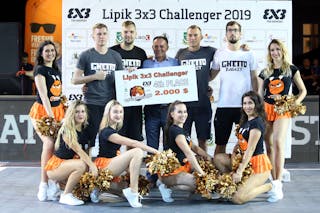 (Lipik Challenger 2019), price ceremony 4th place Ventspils Ghetto
